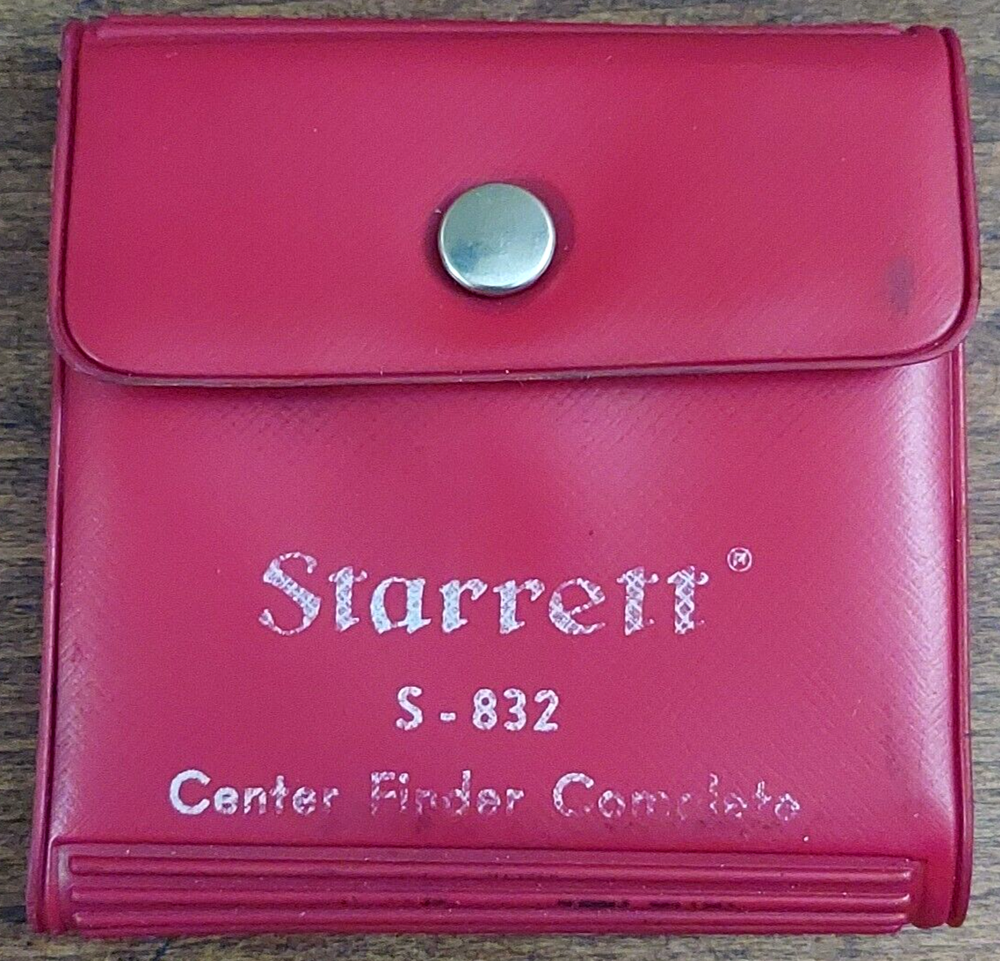 Starrett S-832 Center Finder INCOMPLETE Set