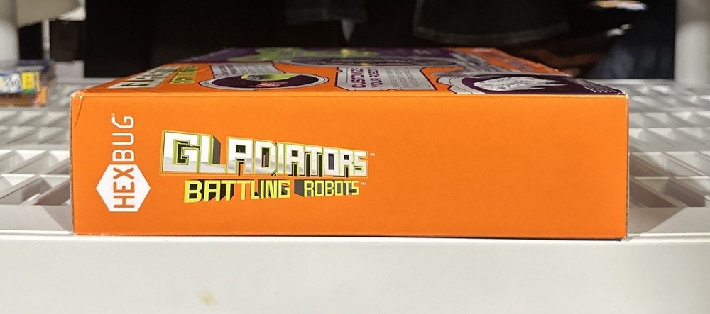 HEXBUG Gladiators Battling Robots Stadium Strategy 3 Gladiators Included Sealed