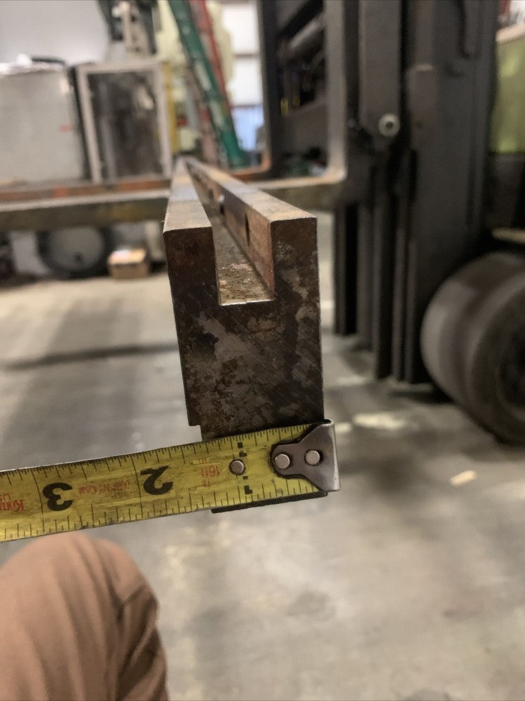 145” Die Holder Used Press Brake Tooling