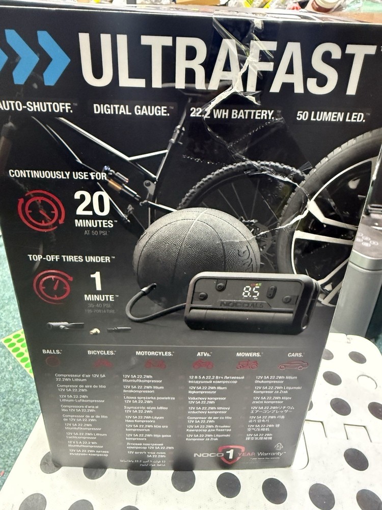 NOCO AL5 5A 100PSI Portable Air Compressor