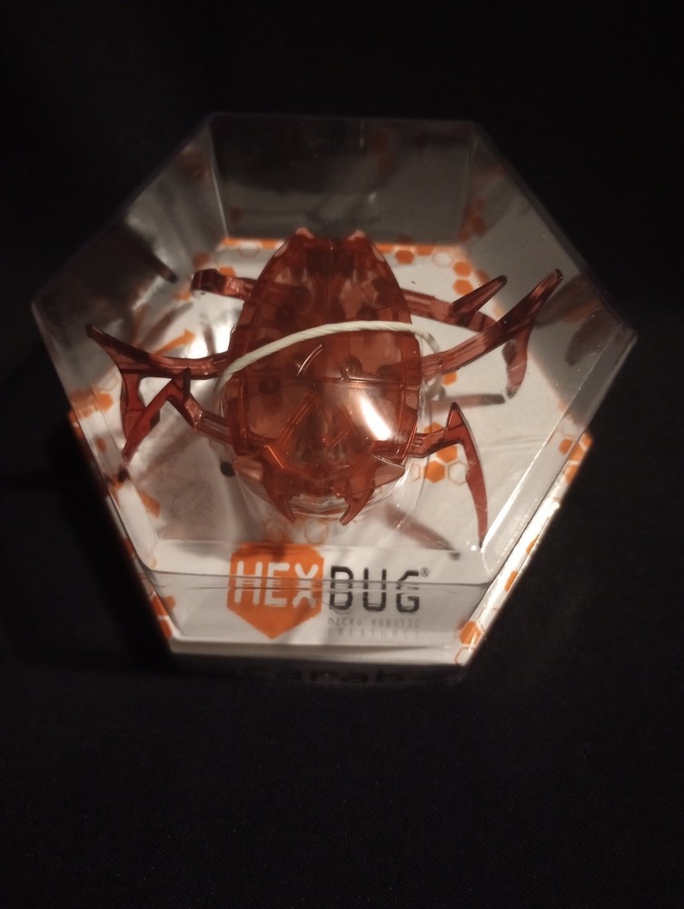 Hexbug Micro Flipping Robotic Creature Scarab Red Hex Bug Miniature STEM NIB