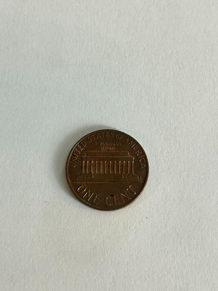 1973 Lincoln Penny No Mint Mark "buffalo?" Error