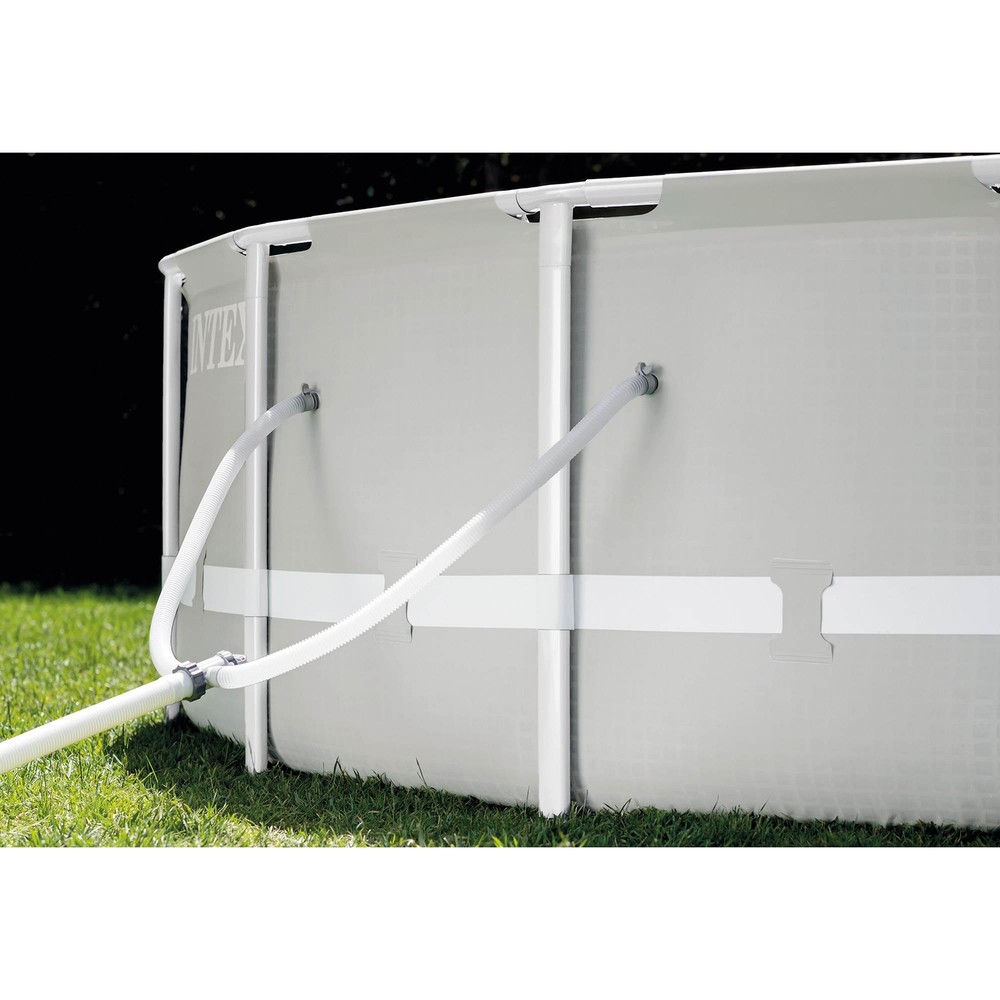 Intex 20ft x 52in Prism Frame Above Ground Pool Set with Filter Pump (Open Box)