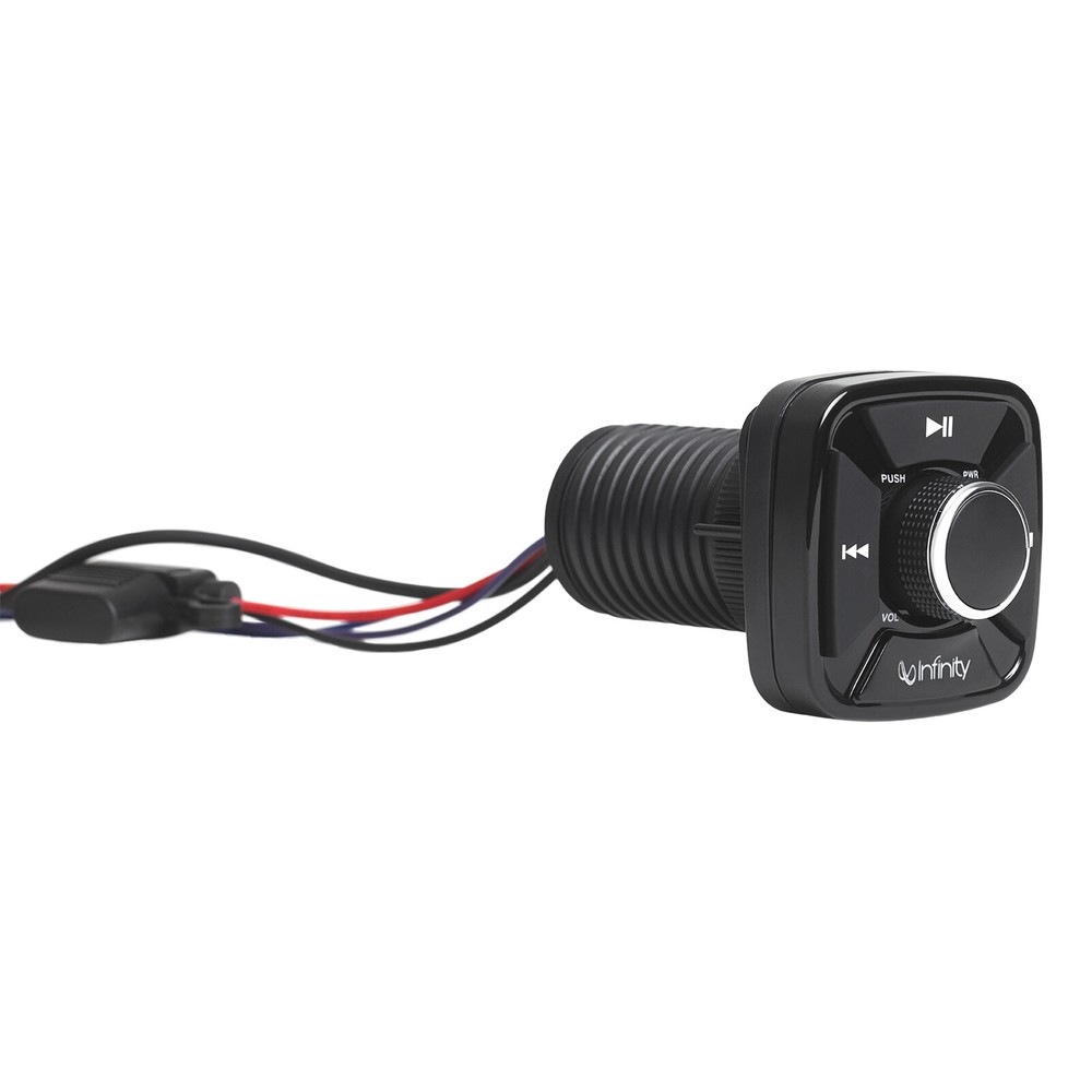Infinity INF-BC4 Flush Mount Waterproof Marine Pre-Amp Bluetooth Controller