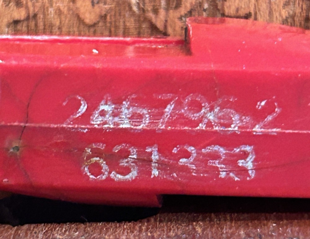 Original Seeburg Redhead Jukebox Cartridge