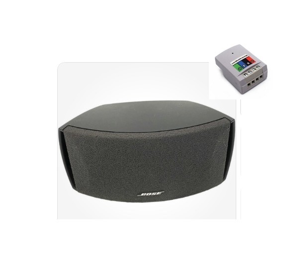 Bose  Satellite Speaker  with Bare Speaker Wire Adapter   - Single - Grey