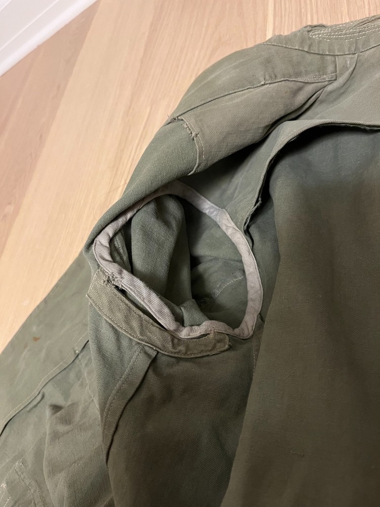 ORIGINAL WW2 JAPANESE NAVAL LANDING FORCE 3 BUTTON JACKET!!