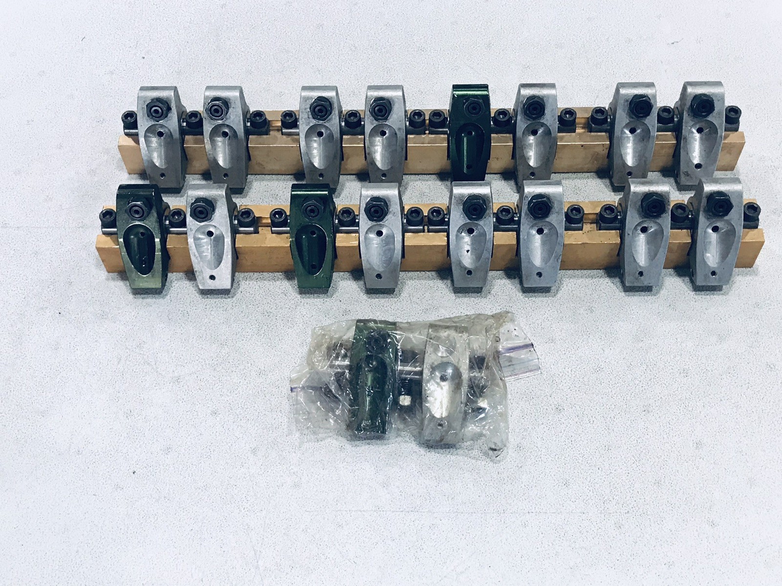 SBC 23 Degree Shaft Mount Rockers Dirt Late Model IMCA Race Car FREE SHIP