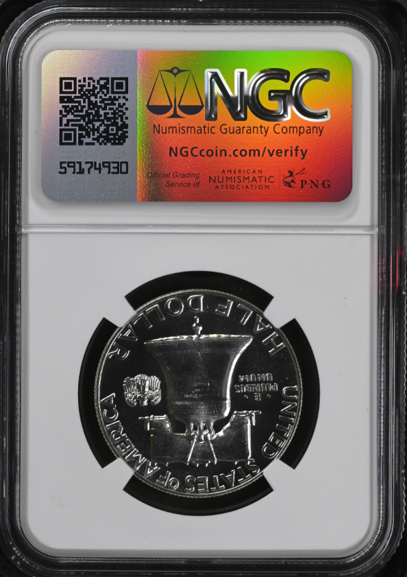 1960 Proof Franklin Half Dollar - NGC PF 69 Franklin Label