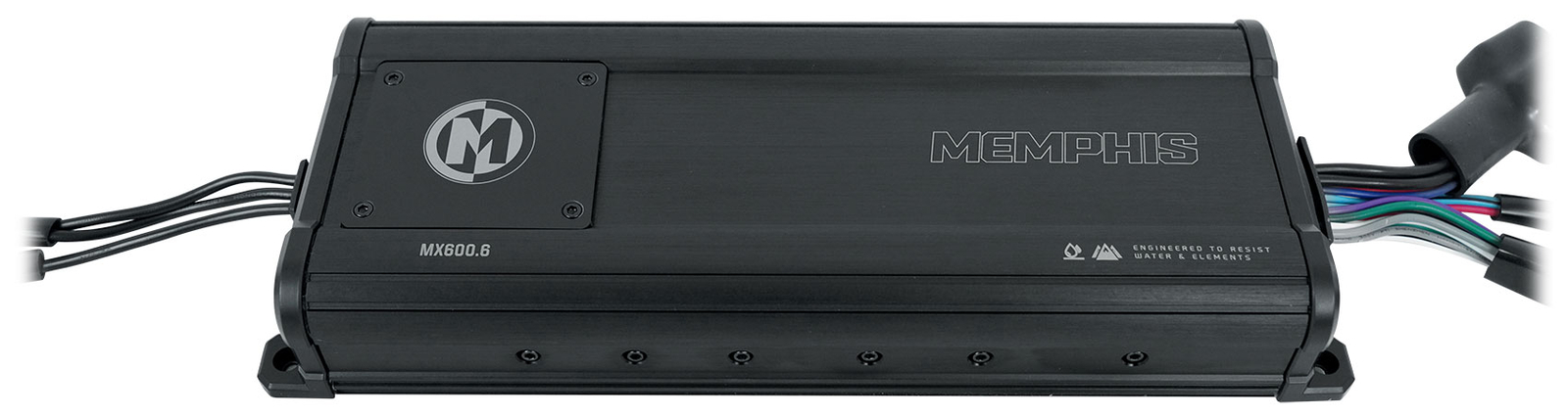 Memphis Audio MX600.6 600w RMS 6 Channel Powersports UTV ATV Amplifier IP66 Amp