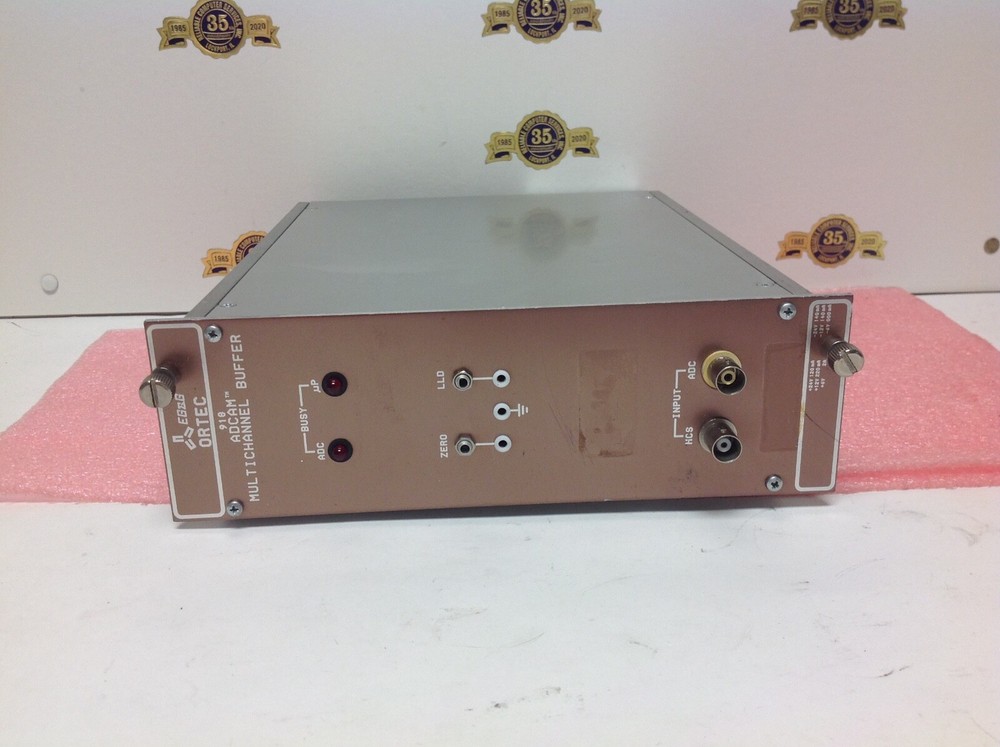 ORTEC EG&G NIM computer module model # 918 ADCAM MULTICHANNEL BUFFER