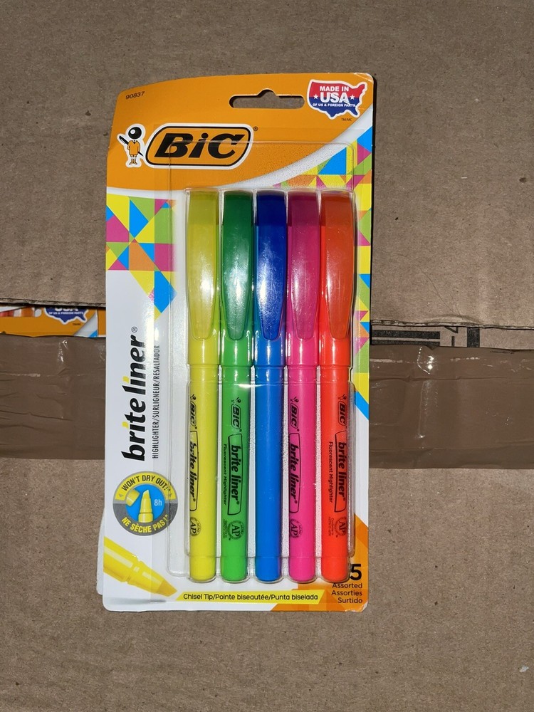 Bic Brite Liner Highlighter LOTE THE 40pcs