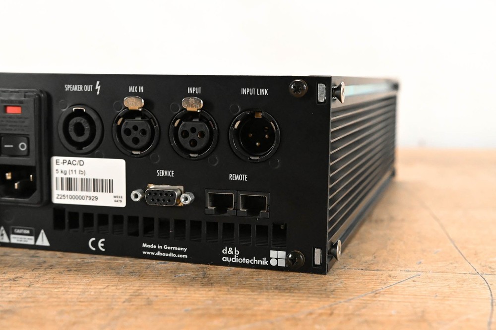 d&b audiotechnik E-PAC Single-Channel Power Amplifier Controller CG01V51