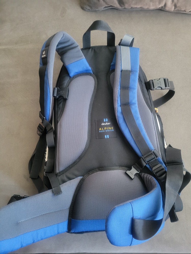 Deuter KangaKid Backpack Lightweight Spacious Gray/Blue