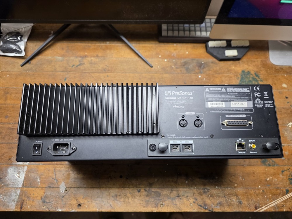 PreSonus StudioLive RM16 AI Rackmount Ethernet Audio Interface 16-Channel