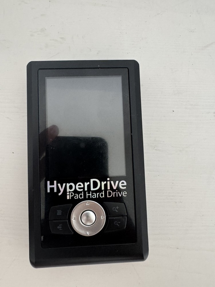 Hyper Drive iPad External Hard Drive With LCD Screen With *No Charger*