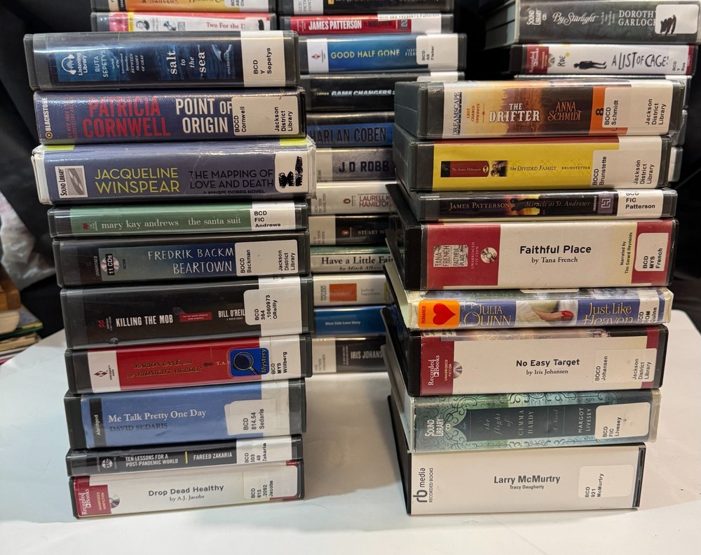 Audiobooks on CD Choose A Title! Ex Library Buy more Save More!