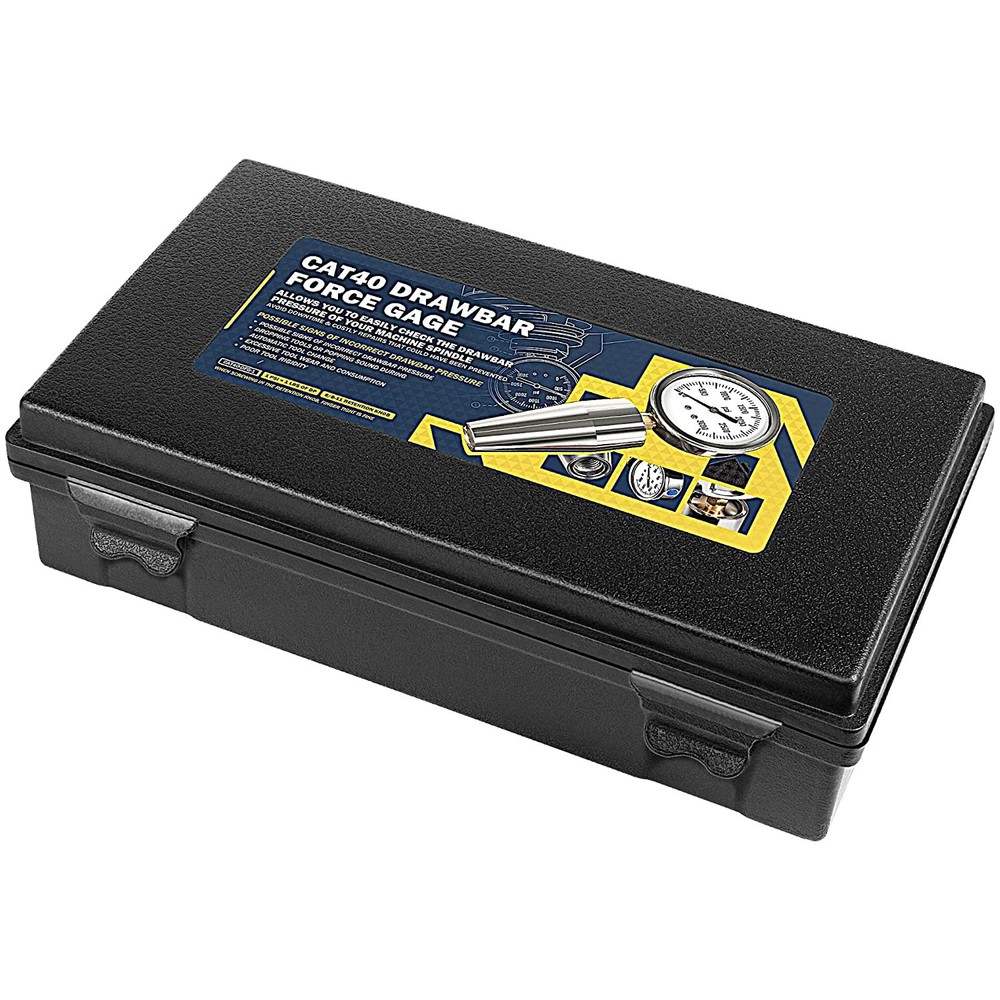 Spindle Drawbar Force Gauge Tester Checker Tool Replace For CAT 40-DFG-1