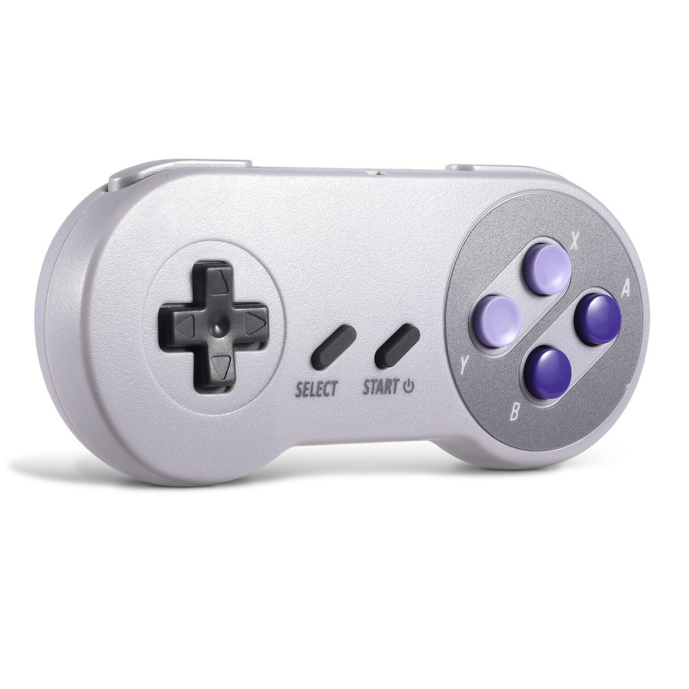 2x Wireless Classic USB SNES Controller Joypad For PC / MAC Super Nintendo Games