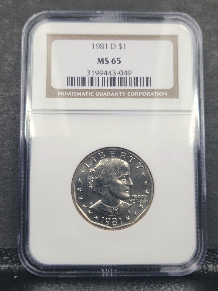 1981-D Susan B. Anthony $1 Dollar MS 65 NGC #865