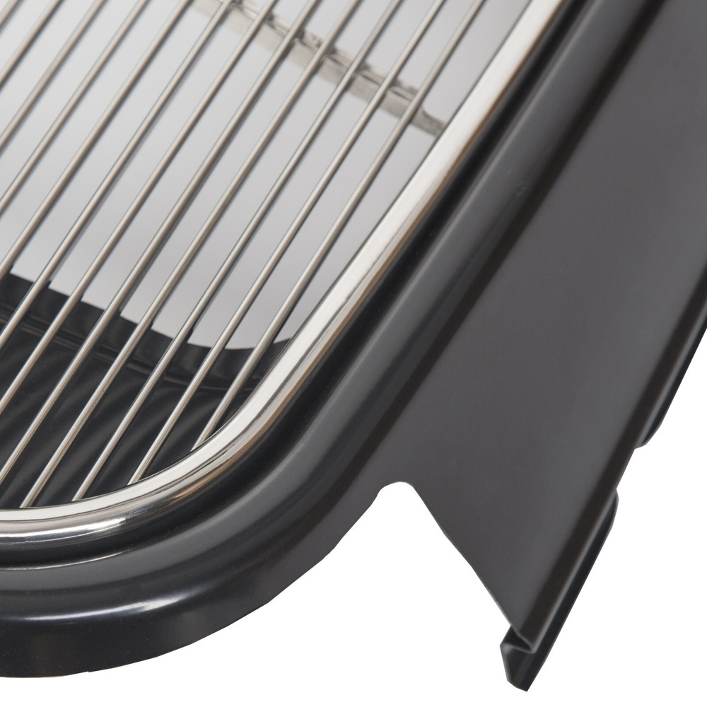 For 1932 Ford Steel Front Grille Shell+Stainless Insert Grill Without Crank Hole
