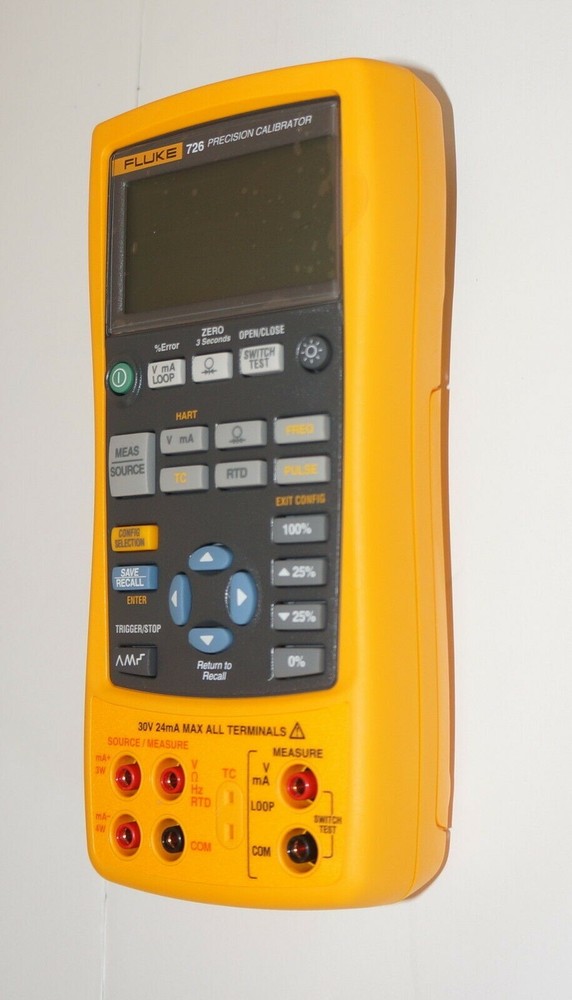 FLUKE 726 PRECISION MULTIFUNCTION PROCESS LOOP MA VOLT MV CALIBRATOR NEW USA 24
