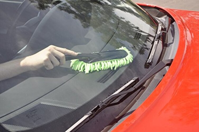 Detailer's Preference Knobby Microfiber Car Duster Set – Brush for Interior
