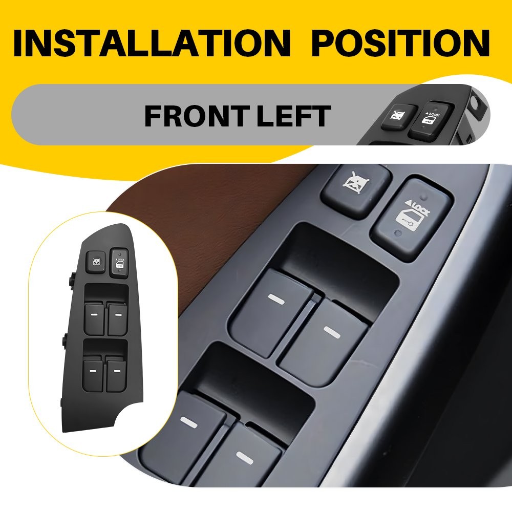 For Kia Forte 2010-2013 Front Power Driver Side Control Window Master Switch