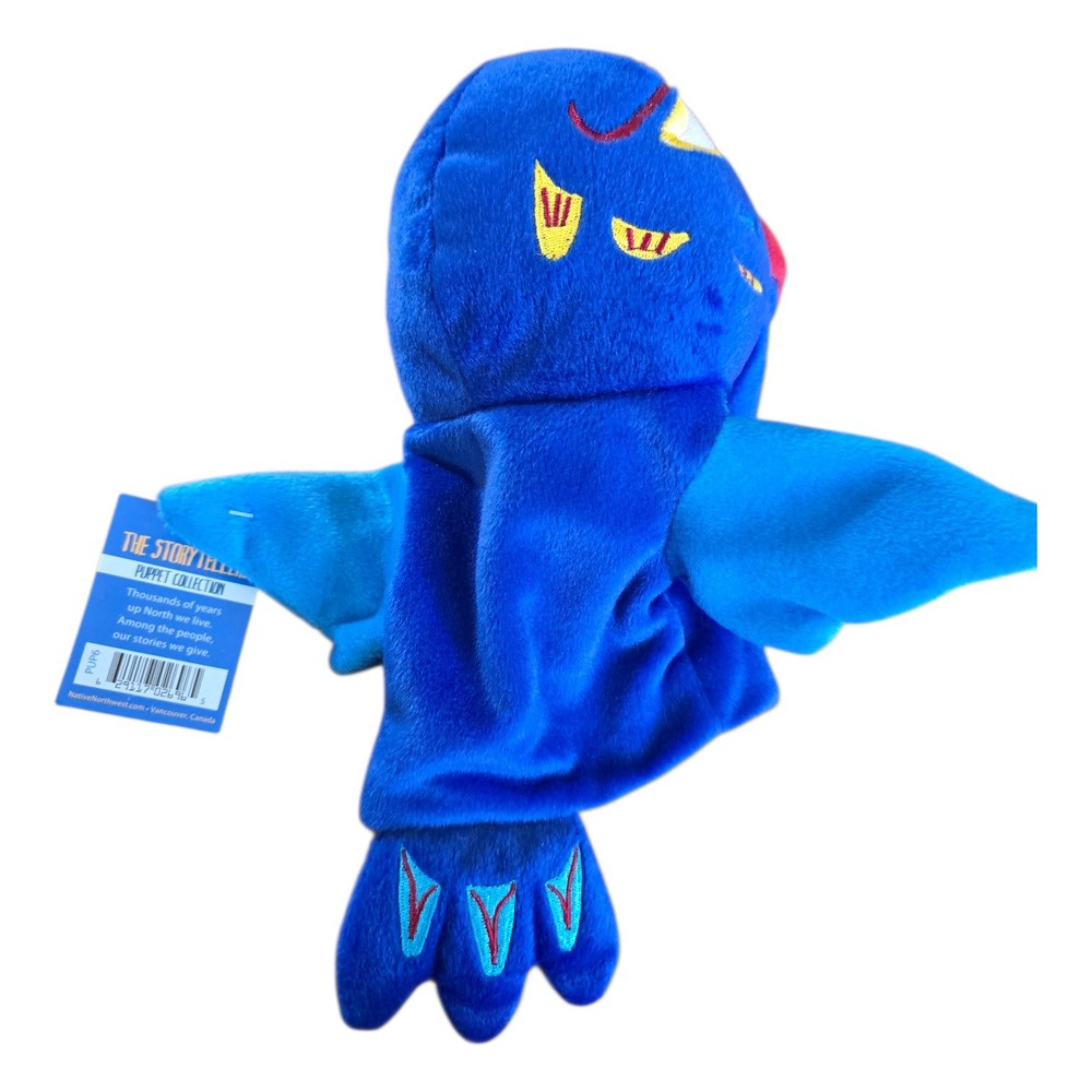 Tricky the Raven Puppet by Doug LaFortune Native Explorer Hand Puppet