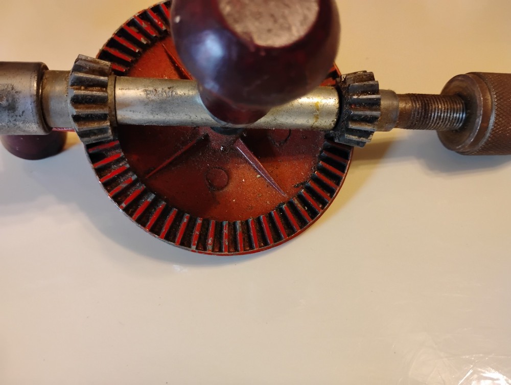 Vintage Egg Beater Style Hand Drill