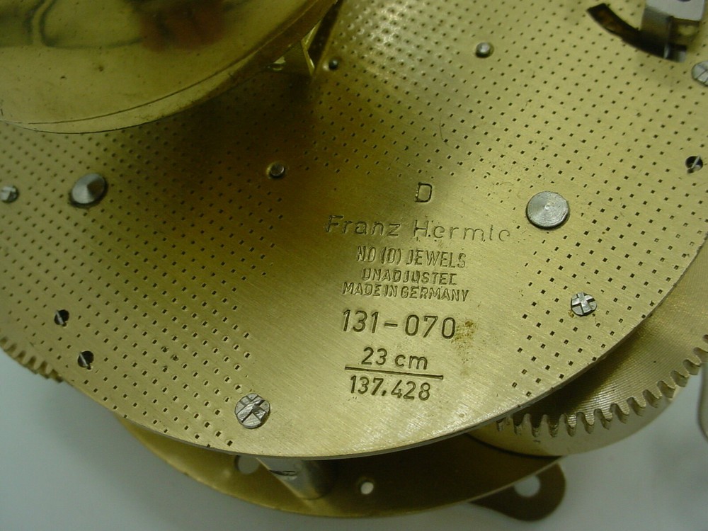 HERMLE 131-070 CLOCK MOVEMENT NOS