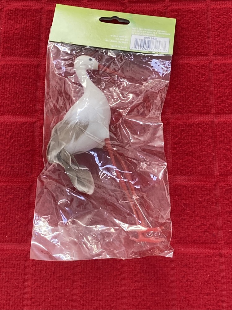 “STORK” 6” CRAFTING BIRD -NIP