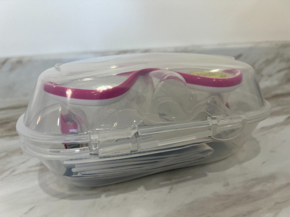 Mares X-Vision Mid 2.0 Mask - Pink/White - Open Box/Returned