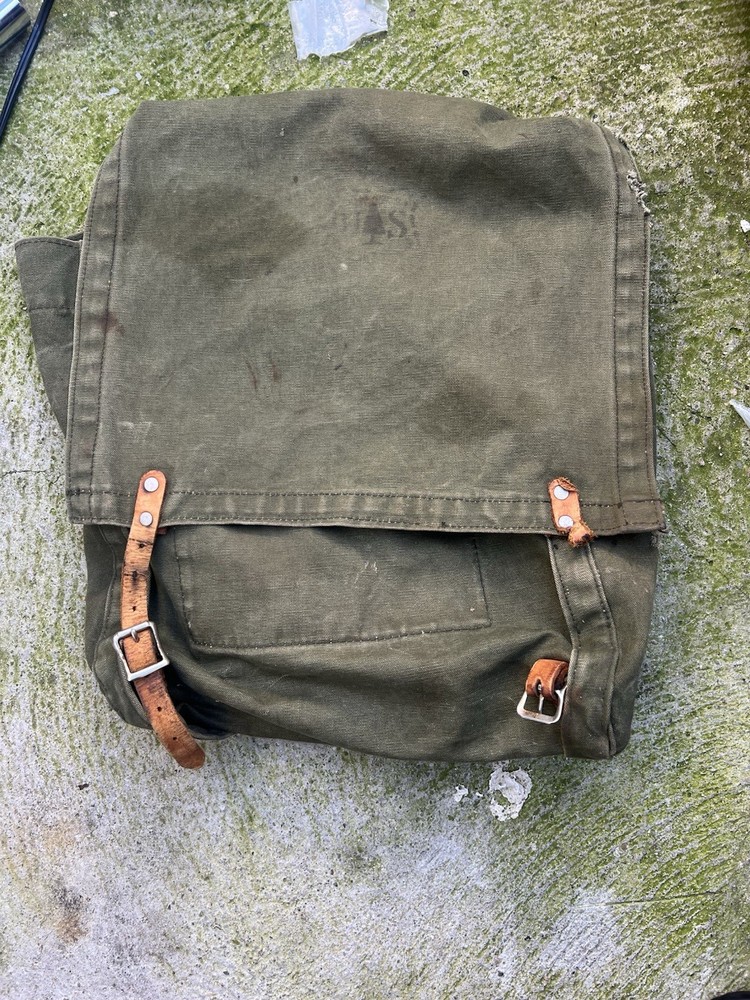 Vintage Military Book bag
