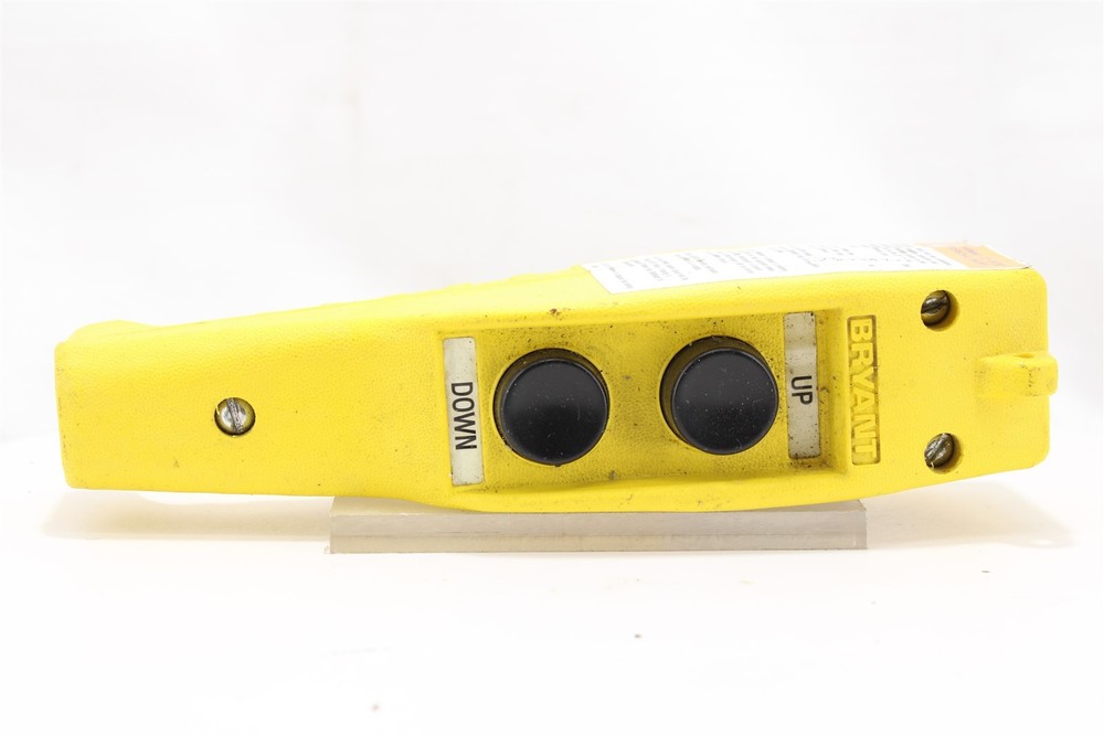Bryant PCS002 Pendant Station | 2-Button | Single Speed | Momentary