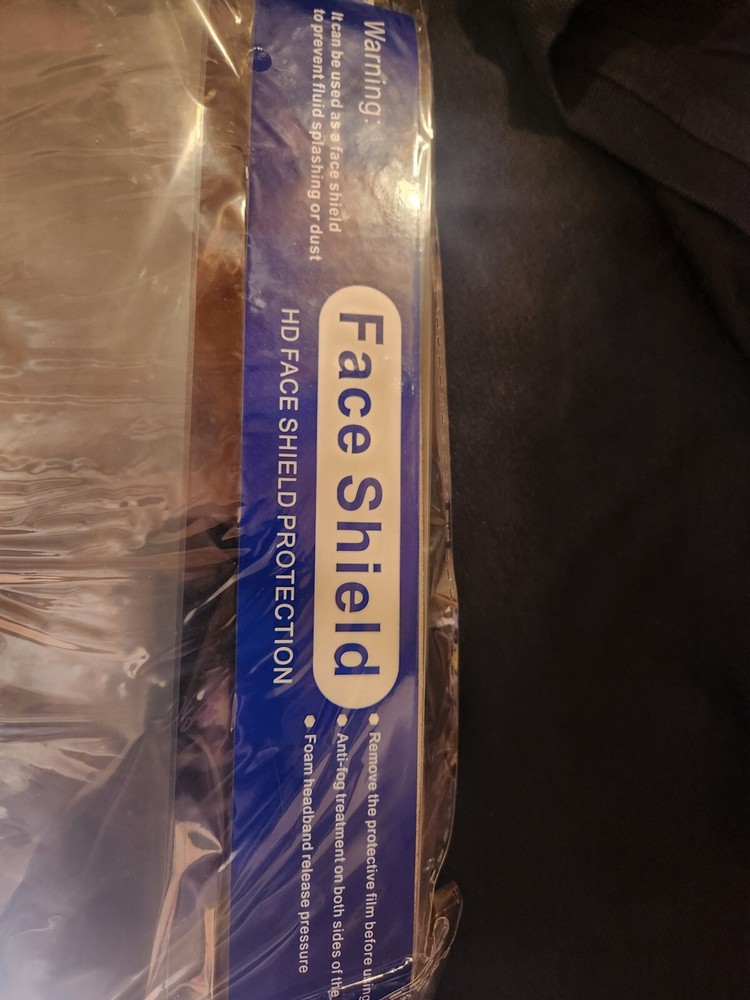 Face Shield, Reusable, Washable Protection Cover