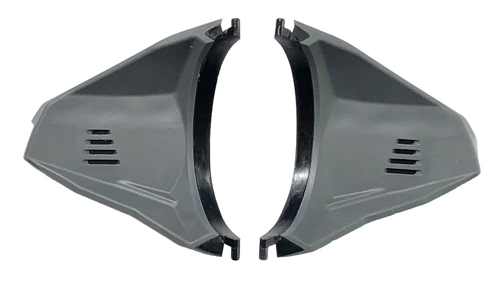 Oakley Clifden OO9440 Black Gray Protective Replacement Side Shields ( 2 Pack)