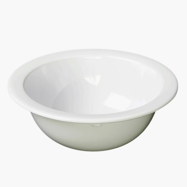 Thunder Group NS304W 1 Dozen 5oz White Melamine Fruit Dishes
