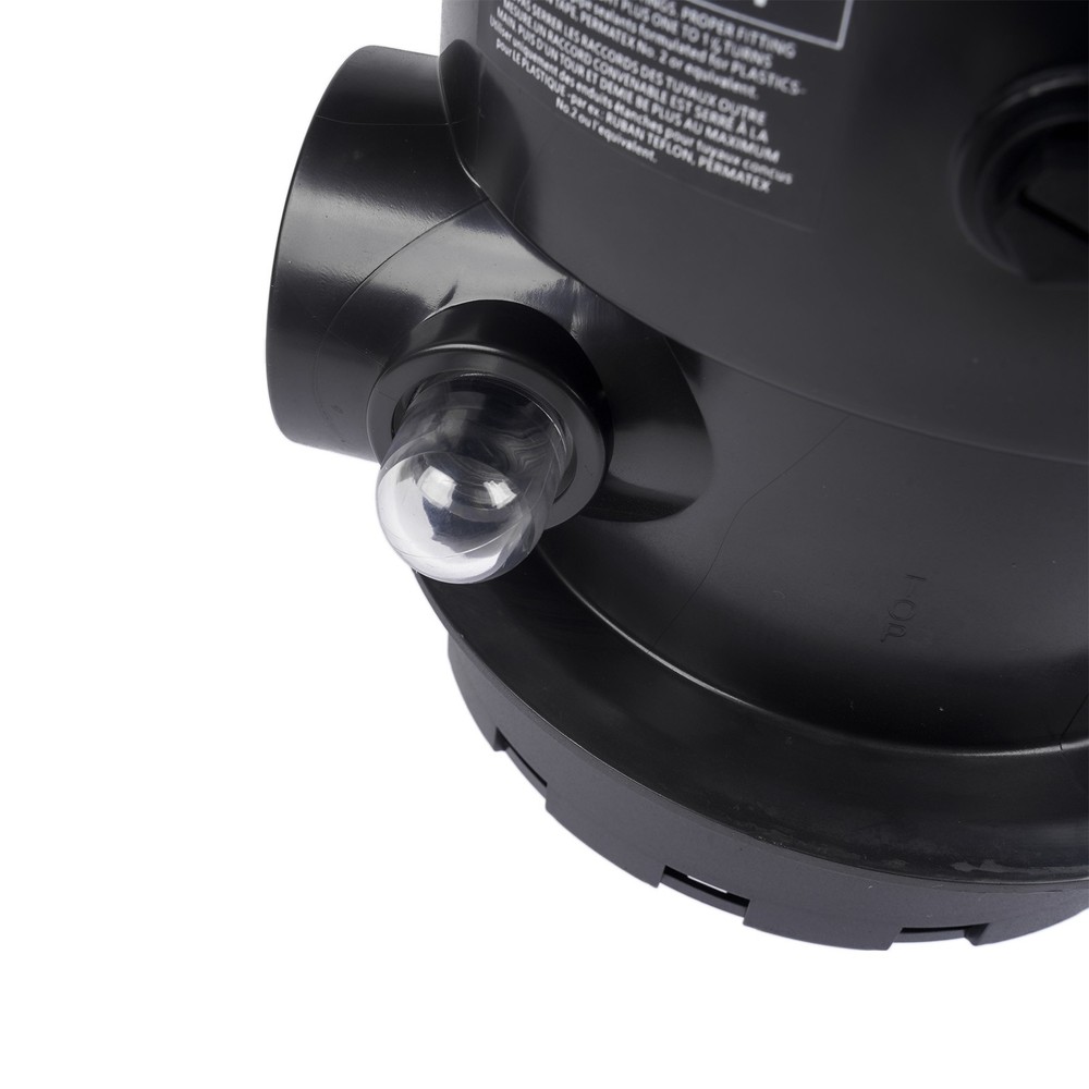 Black Vari-Flo 2" Top Mount Control Value Multiport Valve 6 Positions SP071621