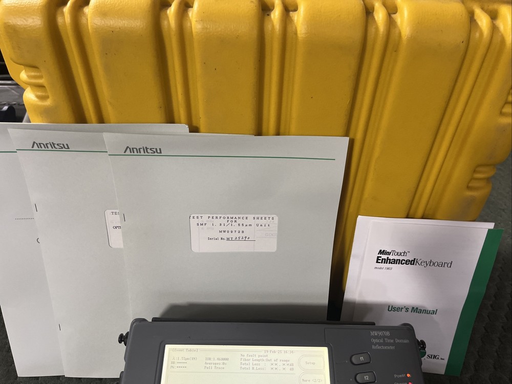 Anritsu MW9070B Optical Time Domain Reflectometer