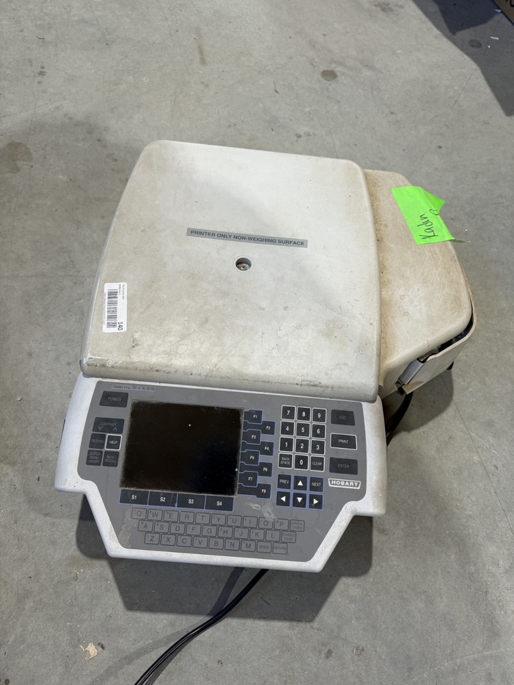 Hobart Quantum-P Digital Commercial Food Scale Printer