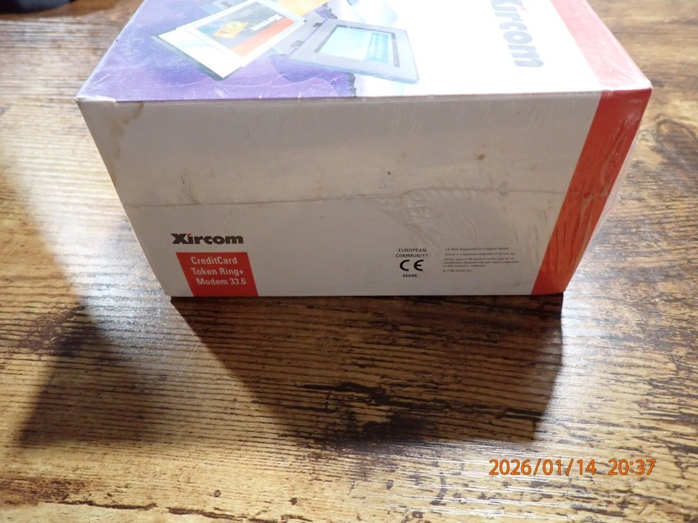 Xircom CreditCard Token Ring+Modem 33.6 - New in box