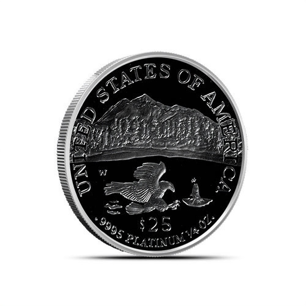 1/4 oz Proof American Platinum Eagle Coin (Random Year, Capsule Only)