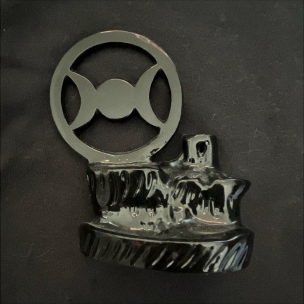 Triple Moon Incense Holder