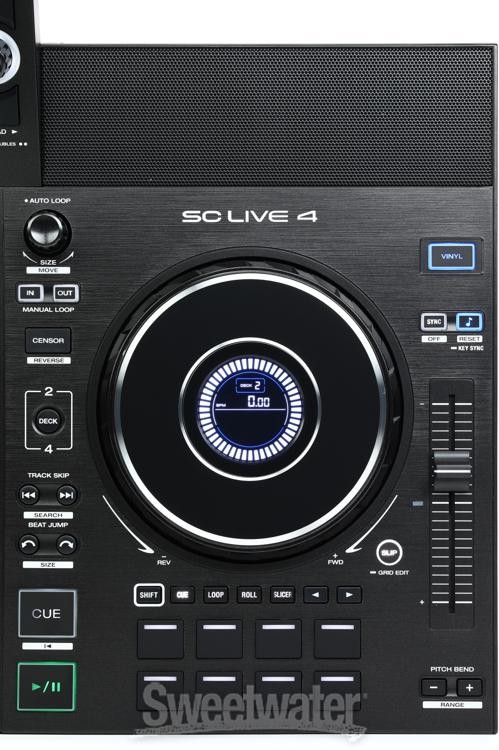Denon DJ SC Live 4 Standalone DJ Controller - Black