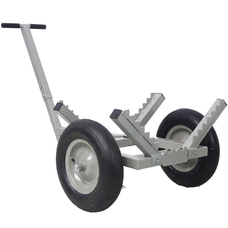 Heavy Duty Log Dolly with Chocker Chain & Load Binder Log Wood Transport