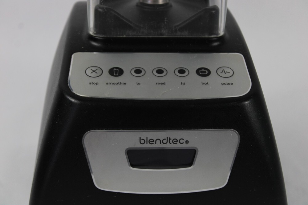 Blendtec CBT2 Classic Blender Pitcher Wildside Jar Smoothie Soup Maker Lid Black