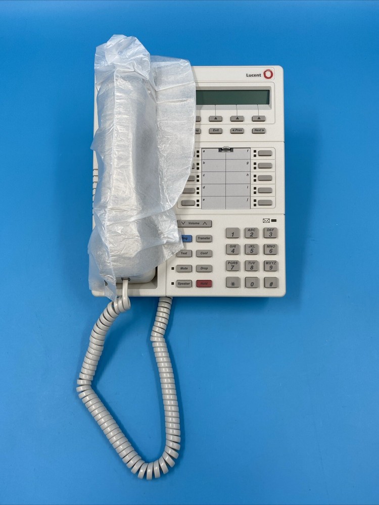 Avaya Lucent Definity 8410D White Display Phone