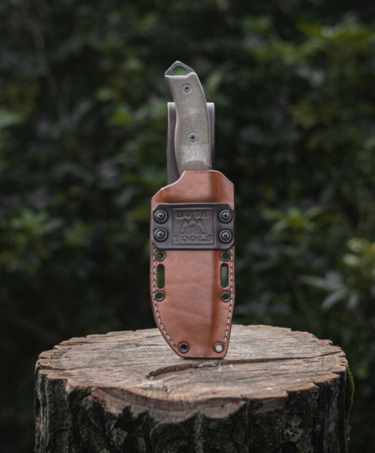 esee 5 sheath : hybrid kydex leather