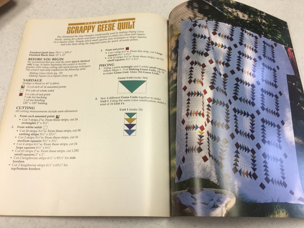 Leisure Arts Presents Teach Yourself Quick-Method Quilting